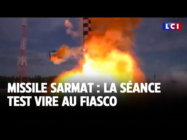 Missile Sarmat : la séance test vire au fiasco