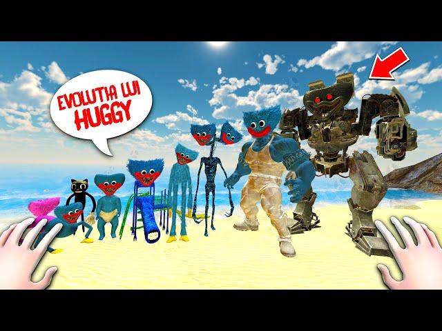 EVOLUTIA lui HUGGY WUGGY + Cartoon CAT la ora 5 DIMINEATA!