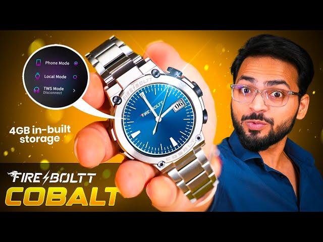 Fire-Boltt Cobalt Review  | 4G Storage + TWS Connect ️ | Best Smartwatch Under 3000 