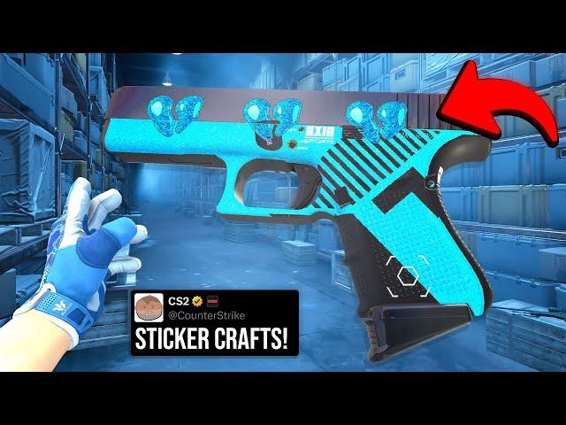 CHECKING CS2 ARMORY STICKER CRAFTS..