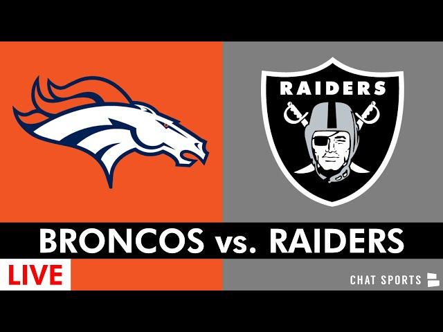 Broncos vs. Raiders LIVE Streaming Scoreboard, Free Play-By-Play & Highlights | NFL Week 12 On CBS