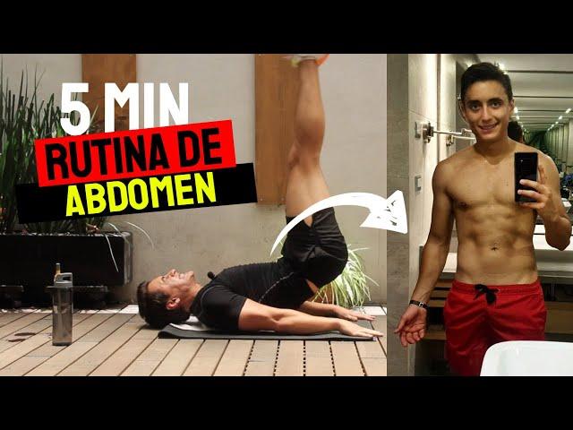 AB WORKOUT at HOME - 5 MIN!