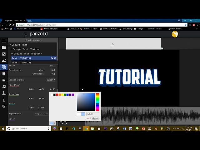 INTRO TUTORIAL! | HOW TO MAKE A PROFESSIONAL LOOKING 2D INTRO IN PANZOID!