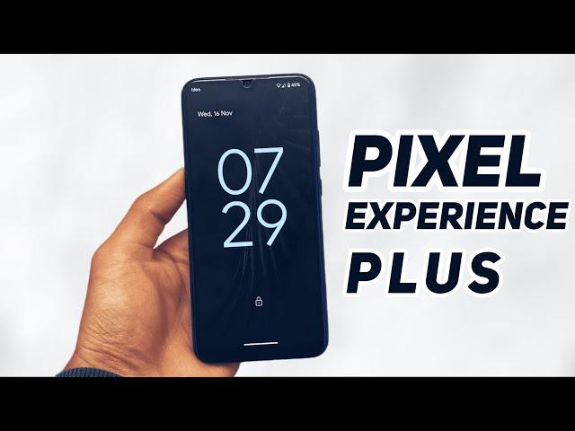 Finally PIXEL EXPERIENCE PLUS EDITION is here ft. ANDROID 13 | Face UNLOCK & More!