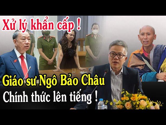 Tin Mới! Bất Ngờ Giáo Sư Ngô Bảo Châu Lên Tiếng Về Vụ Việc Thầy Thích Minh Tuệ - Xin Cầu Nguyện