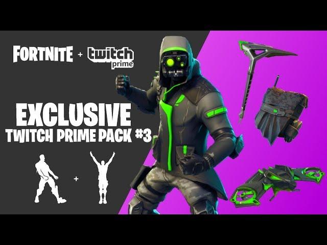 How To Get FREE TWITCH PRIME SKINS In Fortnite: Battle Royale! [TWITCH PRIME PACK #3] *NEW*