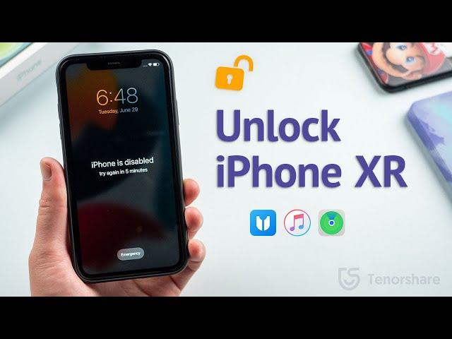 How to Unlock iPhone XR without Passcode or Face ID If Forgot