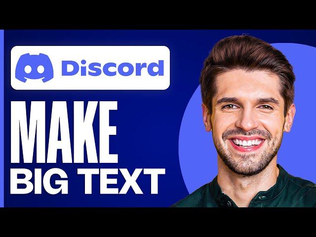  How to Make Big Text in Discord 2025 - Bigger Text Trick (FULL GUIDE)