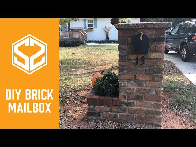 DIY Brick Mailbox