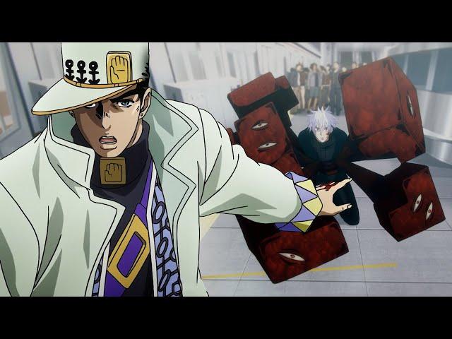 Jotaro rescues Satoro Gojo