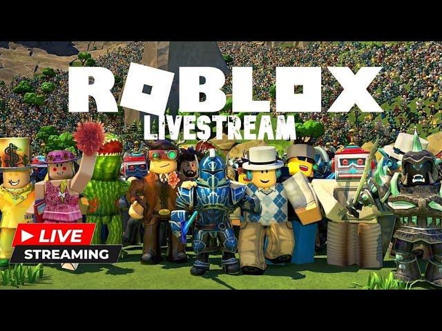 ROBLOX LIVESTREAM!! #roblox #live #livestream #robux #robuxgiveaway