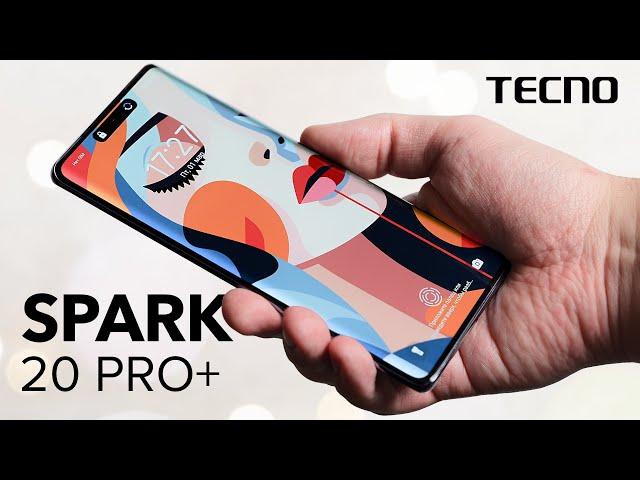 Изогнутый AMOLED без ШИМ до 20 тысяч - реально? Обзор TECNO SPARK  20 Pro Plus