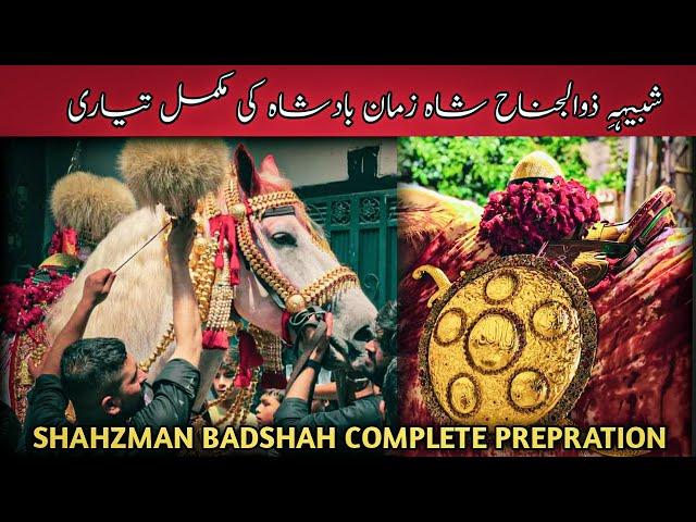 Zuljanah Shahzman Badshah Full Preparation | Zuljanah ki Tyari | Beautiful Zuljanah ️