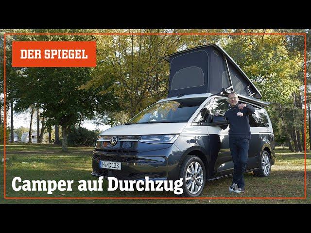 Wir drehen eine Runde: VW California – Camper auf Durchzug | DER SPIEGEL