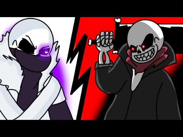 Homicide! Sans VS Cross! Sans [Animation]