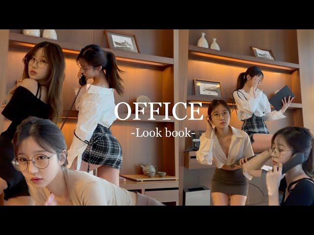 Korean Girl Office Look Book 