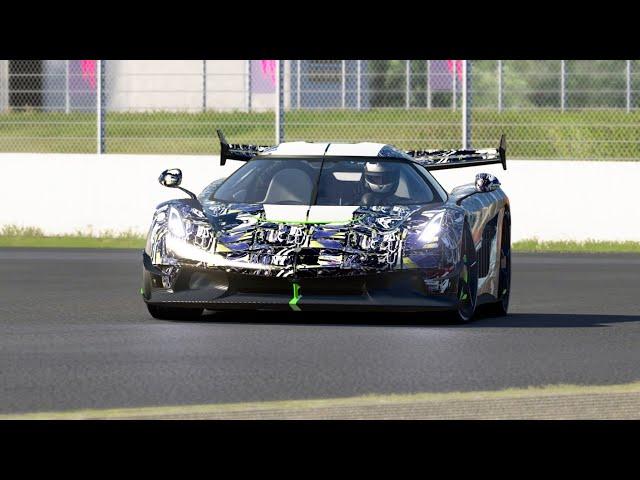 Koenigsegg Jesko Sweden at Silverstone