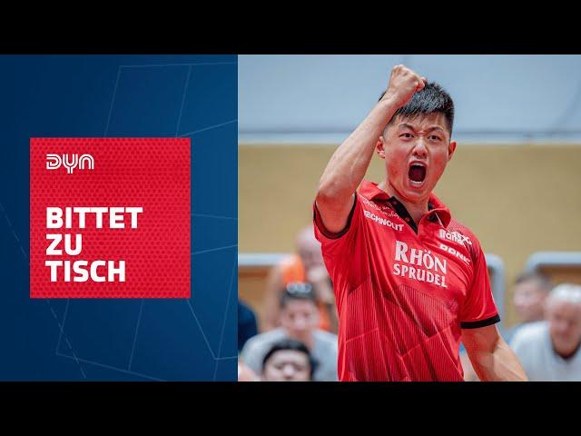 Dyn bittet Fanbo Meng zu Tisch