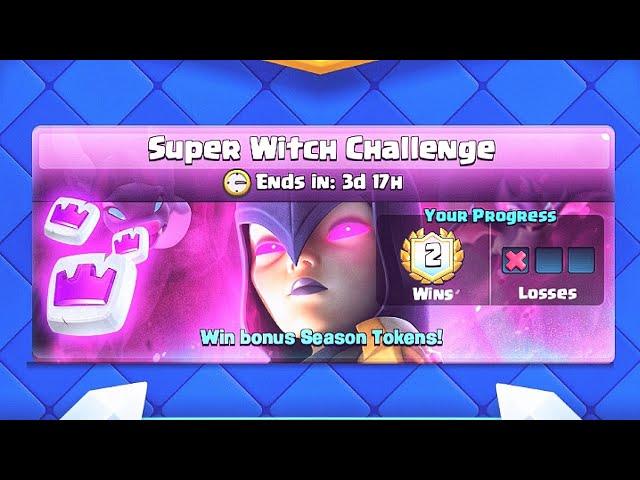 Clash Royale Super Witch Challenge