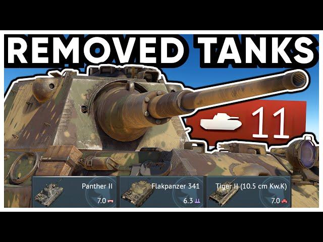 War Thunder's Forbidden Tank Lineup