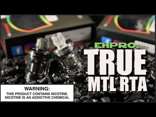 TRUE 22mm MTL RTA By EHPRO ~Vape MTL RTA Review~