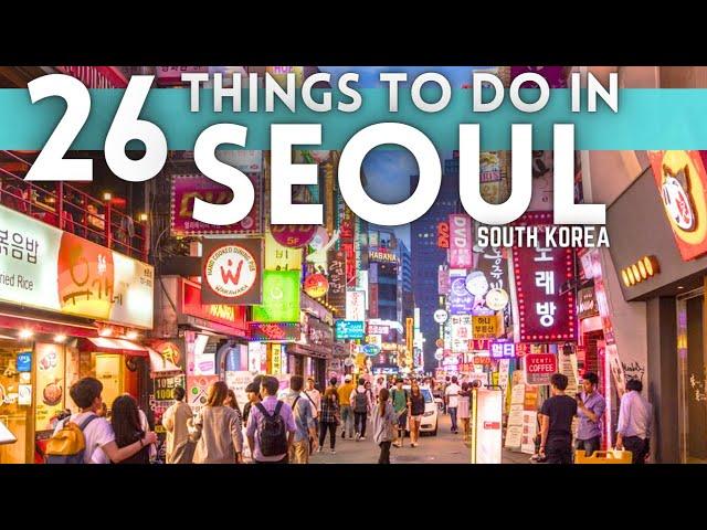 Best Things To Do in Seoul South Korea 2024 4K