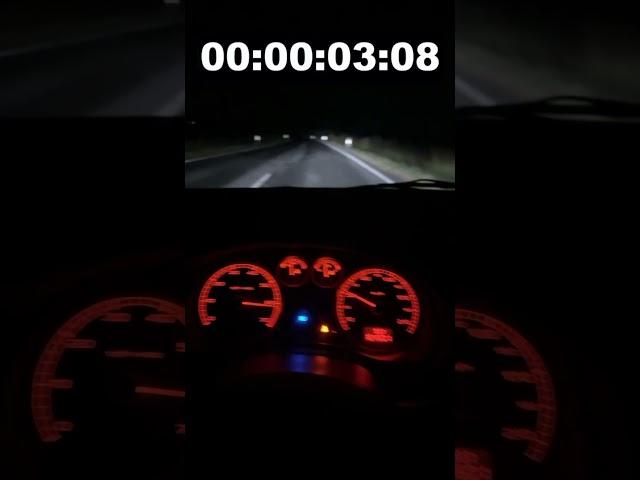 Peugeot 307 2.0 16v 0-100 acceleration