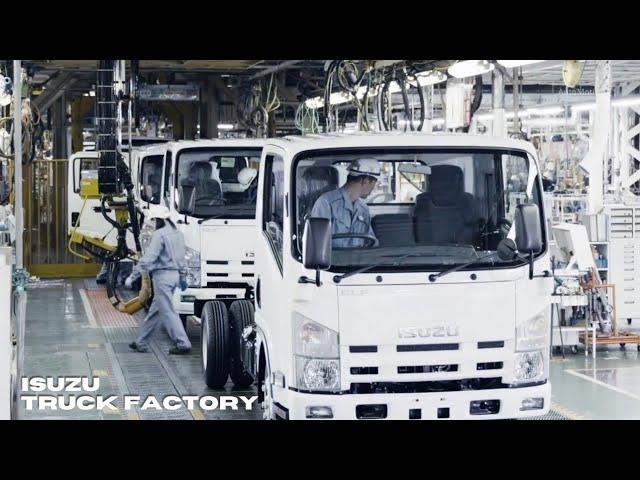 Isuzu Truck Factory Japan || Isuzu Truck Production - Trucking