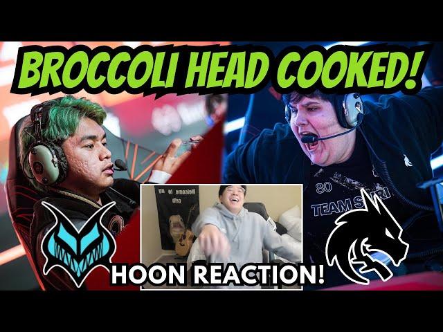 Hoon's Reaction To Team Spirit Eliminating Team Vamos! Broccoli Head Cooked! lol