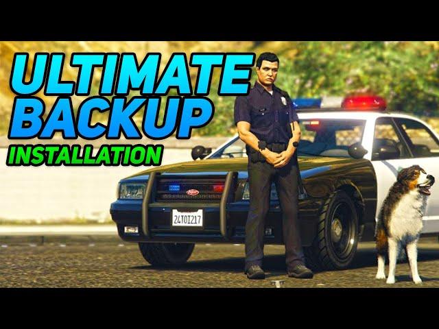 How To Install ULTIMATE BACKUP | LSPDFR Plugins