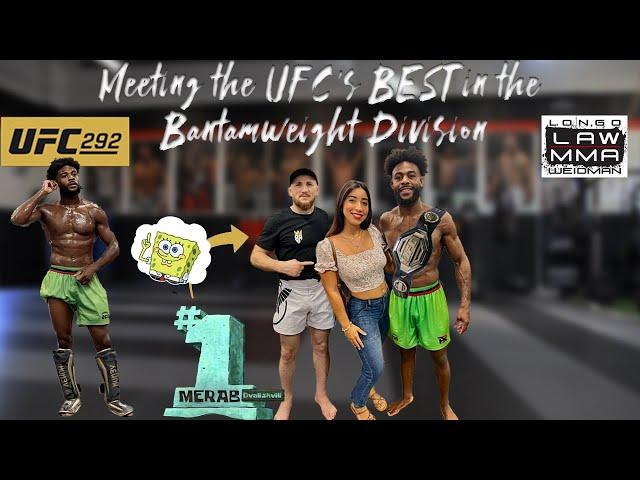 Aljamain Sterling UFC 292 Open Workout + Q&A at Longo-Weidman MMA