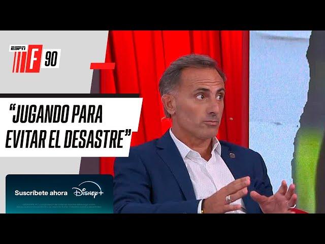 "ES DE LOS JUGADORES, ESTÁS JUGANDO PARA EVITAR UN DESASTRE": Latorre, previo a la "final" de Boca