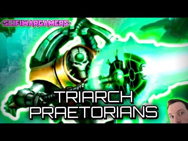 Necron Triarch Praetorians Lore and Background