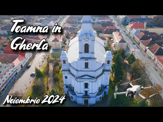 Toamna în Gherla: Imagini din dronă | Noiembrie 2024