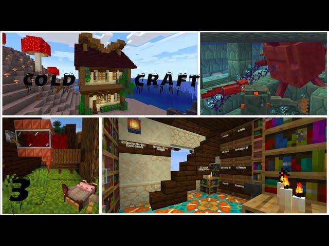 Book Store, Axolotl Fight, and RUM! - Minecraft 1.17 Let's Play ColdCraft 2 Episode 3