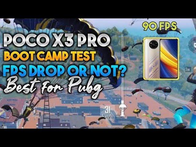 Poco X3 Pro. Buy Or not.? Sanhok Bootcamp test with Fps meter