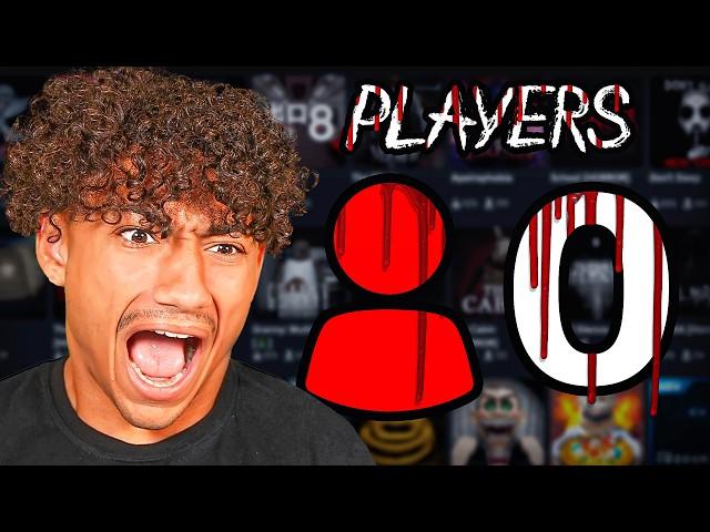 Roblox Horror Games That Have 0 Players..