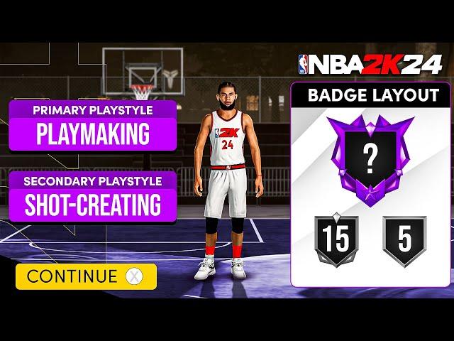 THE NBA 2K24 BUILDER🫢