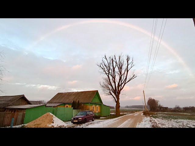 В Деревне Беларуси. Ура! ДА БУДЕТ СВЕТ и ДРОВЫ