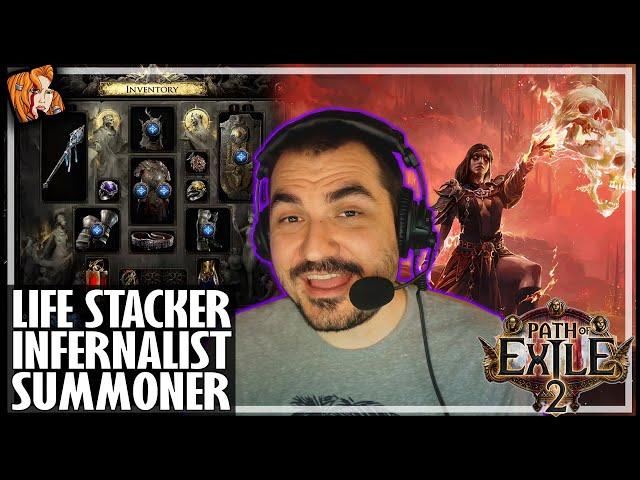 KRIPP'S LIFE STACKER INFERNALIST SUMMONER! - Path of Exile 2