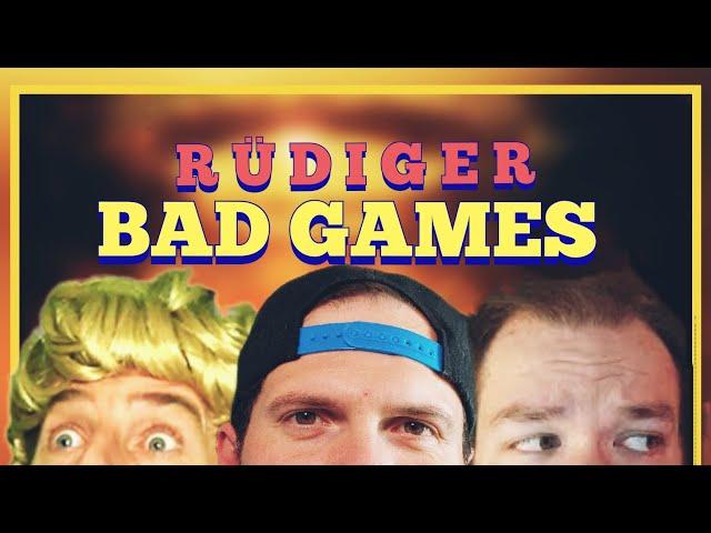 RÜDIGER | Die 20 besten SCHLECHTEN Spiele feat. @Raketenjansel  & @Spielewelten