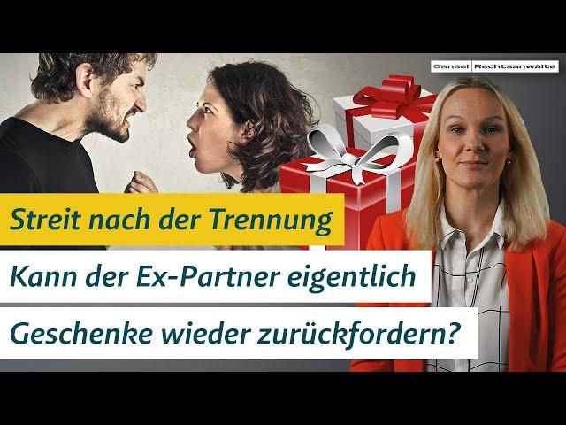 Schluss mit Geschenk-Ärger: So fordert Dein Ex Geschenke zurück!