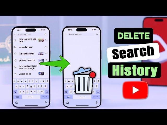 How to Delete Search History on YouTube! [iPhone or Android]