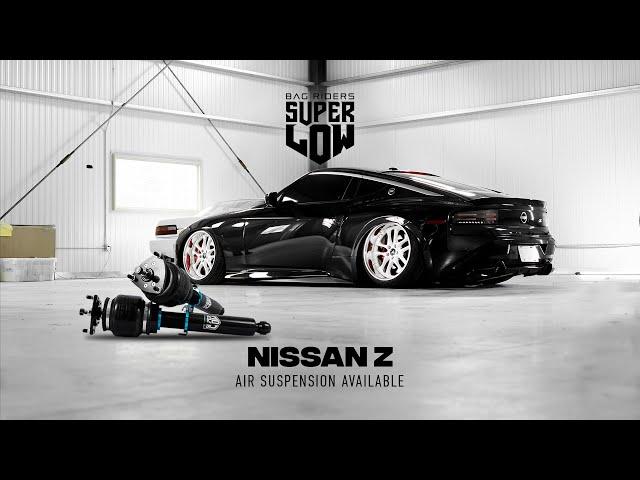 Bagged Nissan Z (400Z) | Super Low Air Suspension by Bag Riders