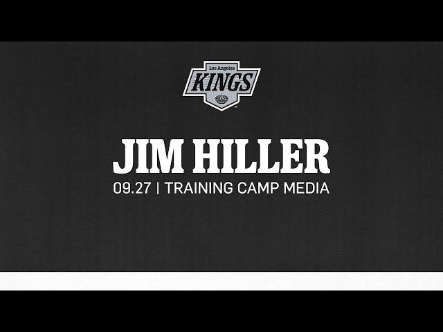 Head Coach Jim Hiller | 09.27 LA Kings Training Camp Media Availability