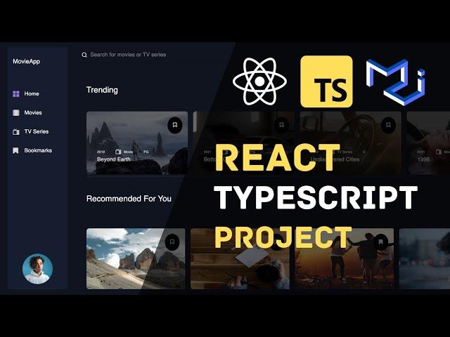 Learn React, Typescript & Material UI With One Project | Build a Movie App in 90 Minutes