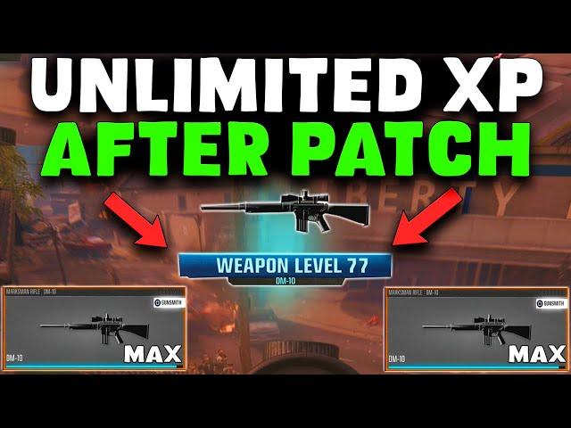 BEST UNLIMITED XP GLITCH AFTER PATCH! BLACK OPS 6!