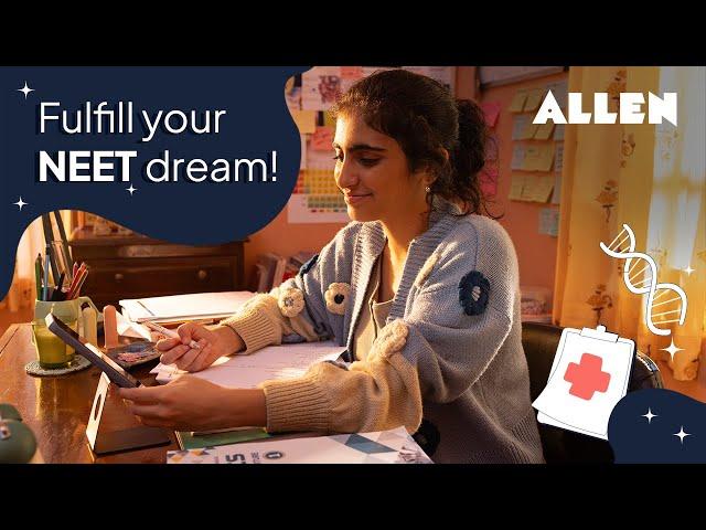 From Aashna to Dr. Aashna | ALLEN Online Programs