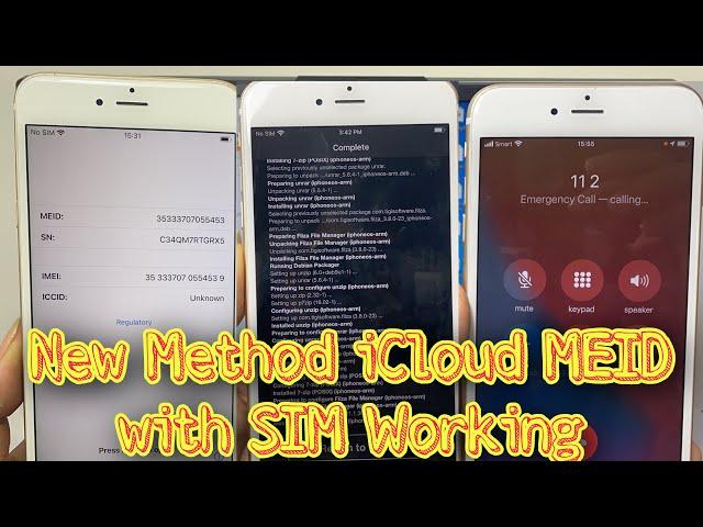 Full Untethered Bypass iCloud GSM-MEID iOS14.4/ iCloud MEID Sim Bypass 2021