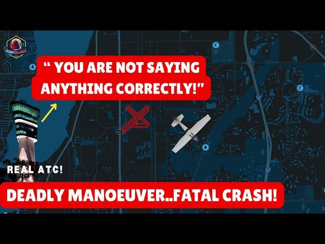 Mentally unstable Pilot's Unsafe Maneuvers  Lead to Fatal structural Failure! #atc